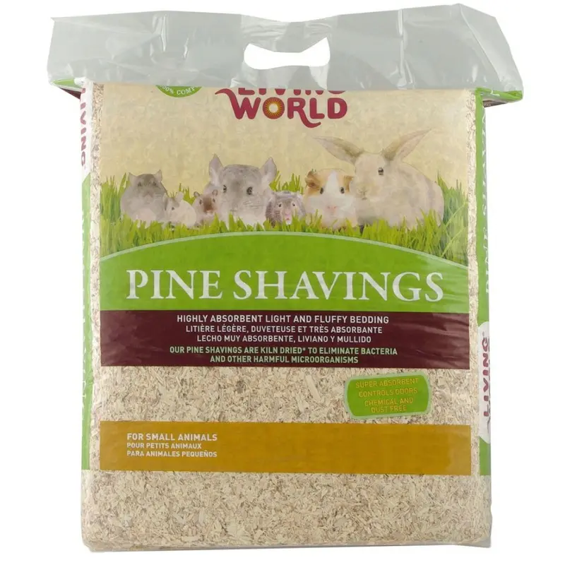 Hagen Living World Pine Shavings 56Ltr Small