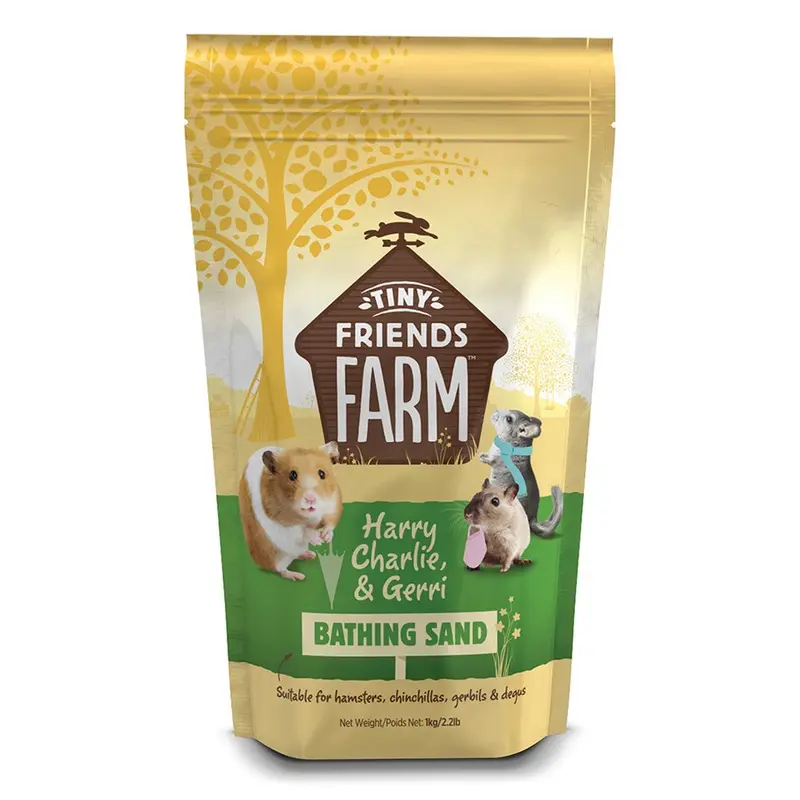 Tiny Friends Farm Small Animal Bathing Sand 1Kg