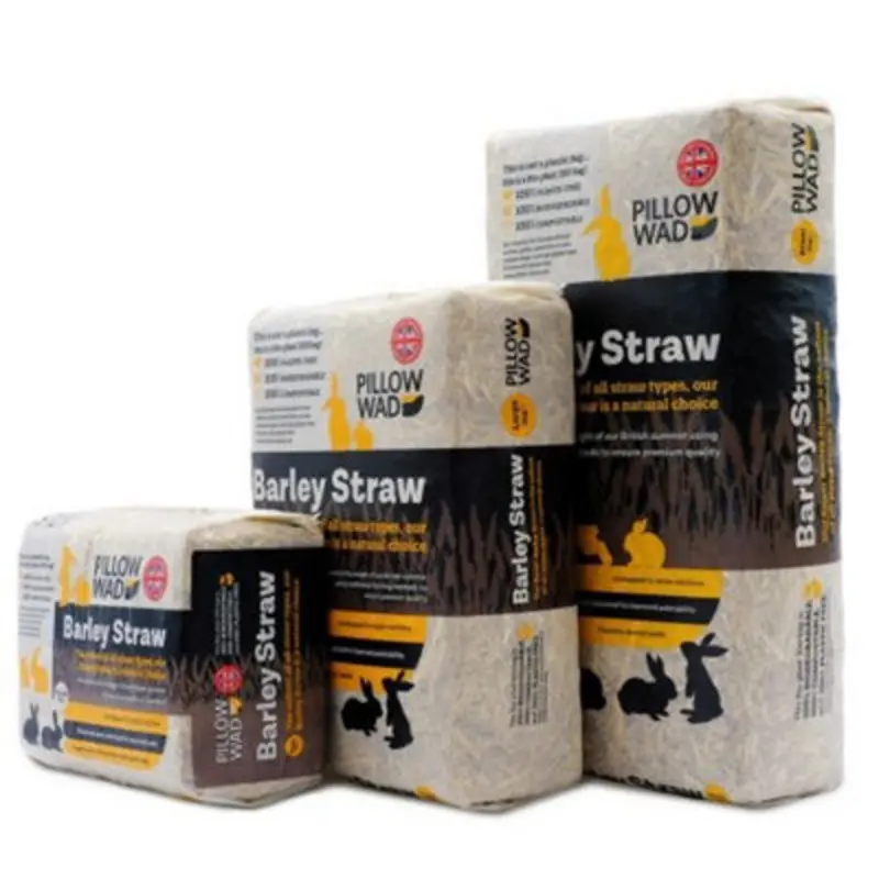 B&Q Pillow Wad Large Bio Straw 2Kg Cream/Golden