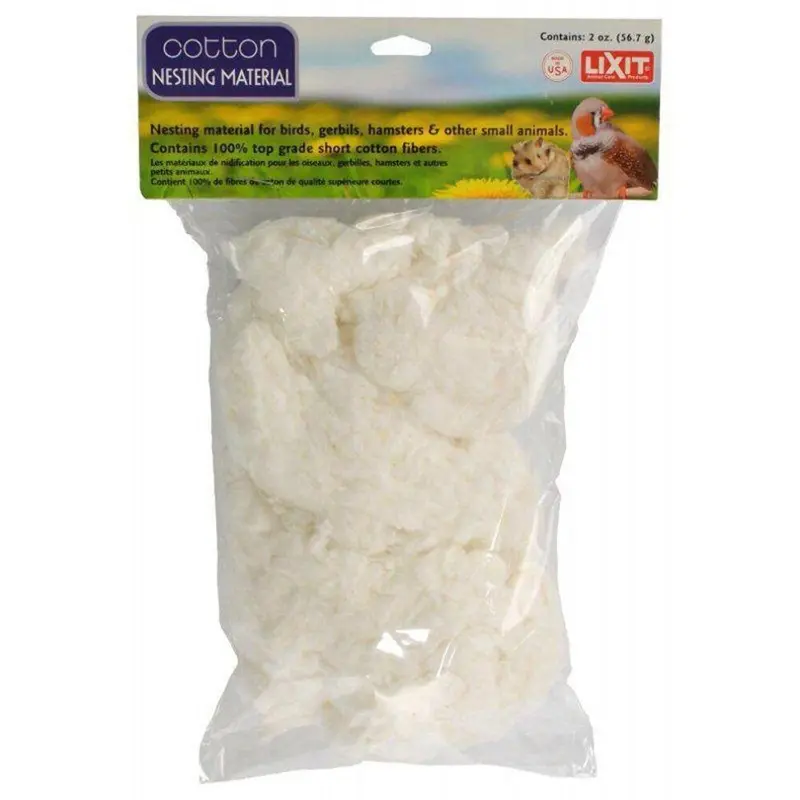 Lixit Bird And Animal Nesting Material (2Oz) Small