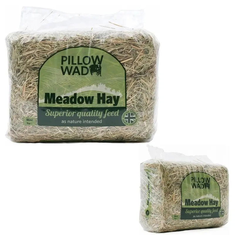 Storm Trading Group 3 Bags Of 1Kg Fresh Meadow Hay For Animals Natural Feed Small