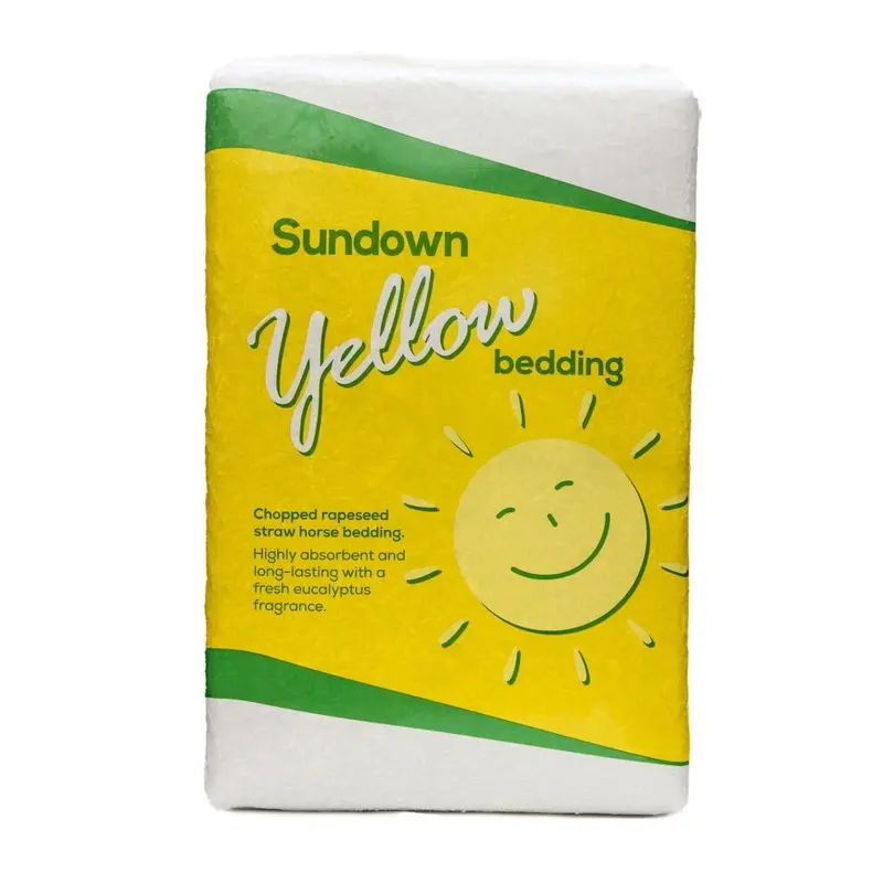 Sundown Yellow Rape Straw Bedding 19Kg