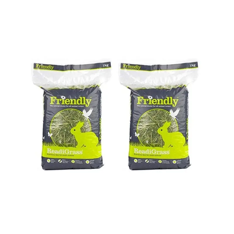 Friendly Readigrass Rabbit Food - High Fibre, (Pack Of 2) 1Kg