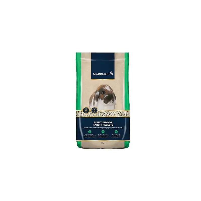Marriages Rabbit Food - Pellets With Sunflower Seed - 2Kg
