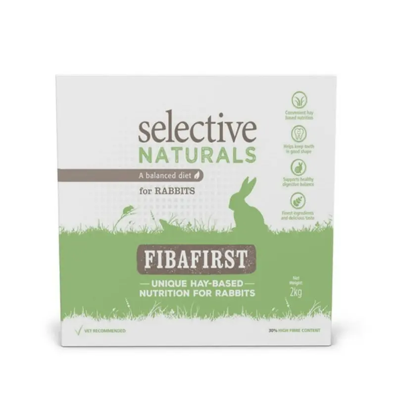Selective Naturals Fibafirst Rabbit Food 2Kg