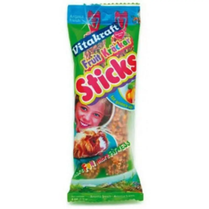 B&Q Vitakraft Krcker Guinea Pig Fruit-Flakes Pack (Pack Of 5) Size 2