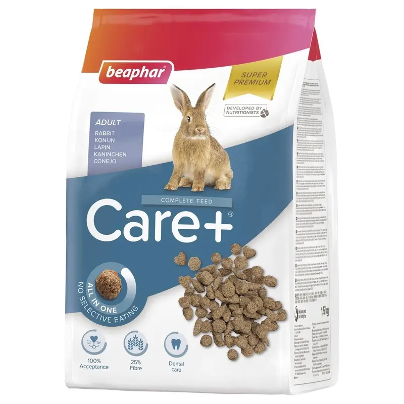Beaphar Care+ Rabbit Food, 1.5 kg