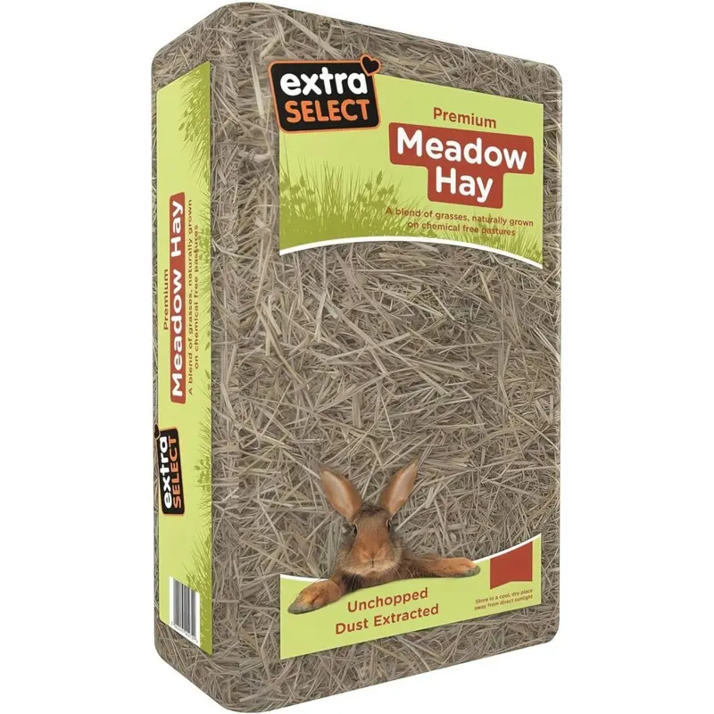 Extra Select Premium Meadow Hay Unchopped Dust Extracted 2Kg