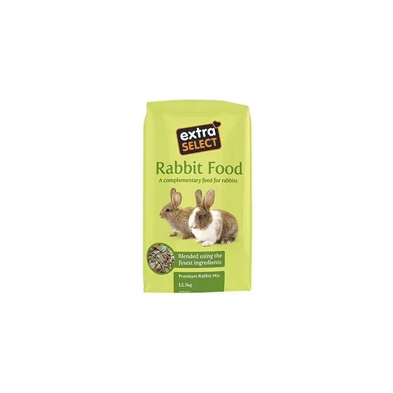 Extra Select Premium Mix With Dried Grass Rabbit Feed, 12.5 Kg 12.5Kg