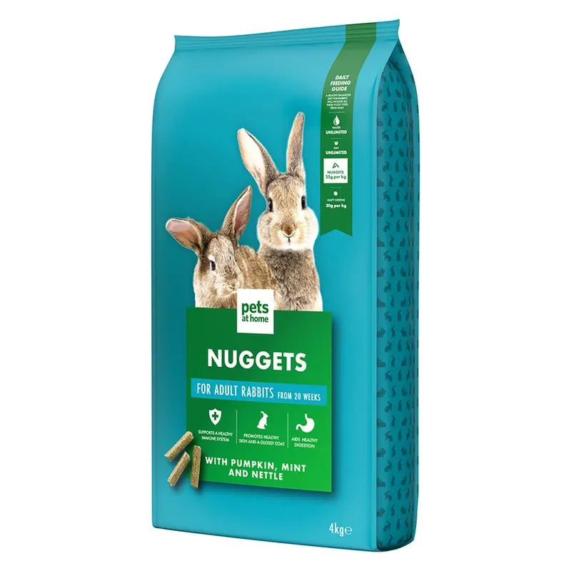 Pets At Home Nutri Pressed Adult Rabbit Nuggets 4Kg