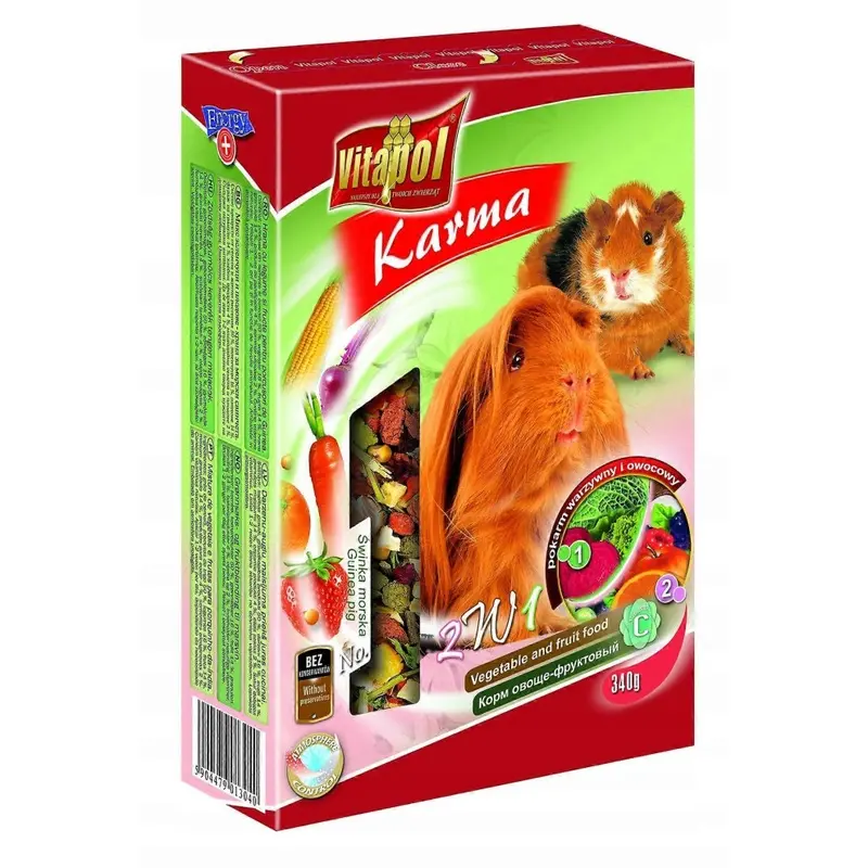 Vitapol Mixed Food 0.34 Kg For Guinea Pigs 0.34Kg