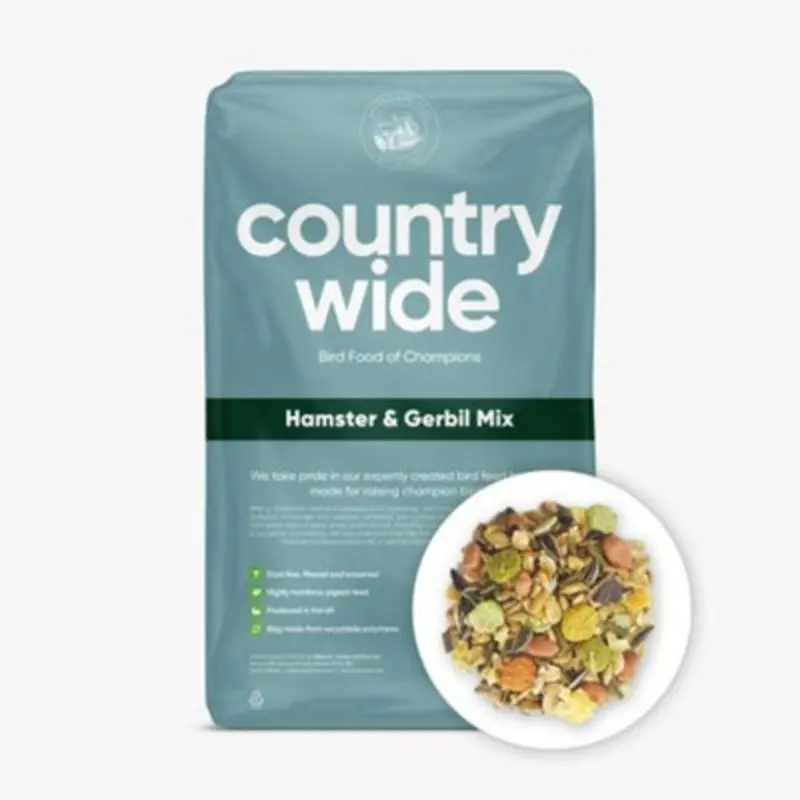 B&Q Countrywide Hamsters And Gerbil Mix 20Kg