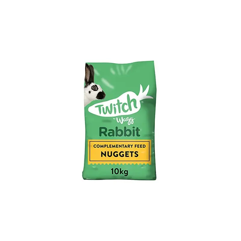 New Wagg Twitch Rabbit Food, 10 Kg Trab-10 10Kg