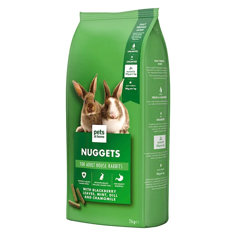 Pets At Home Nutri Pressed Adult Indoor House Rabbit Nuggets 2Kg