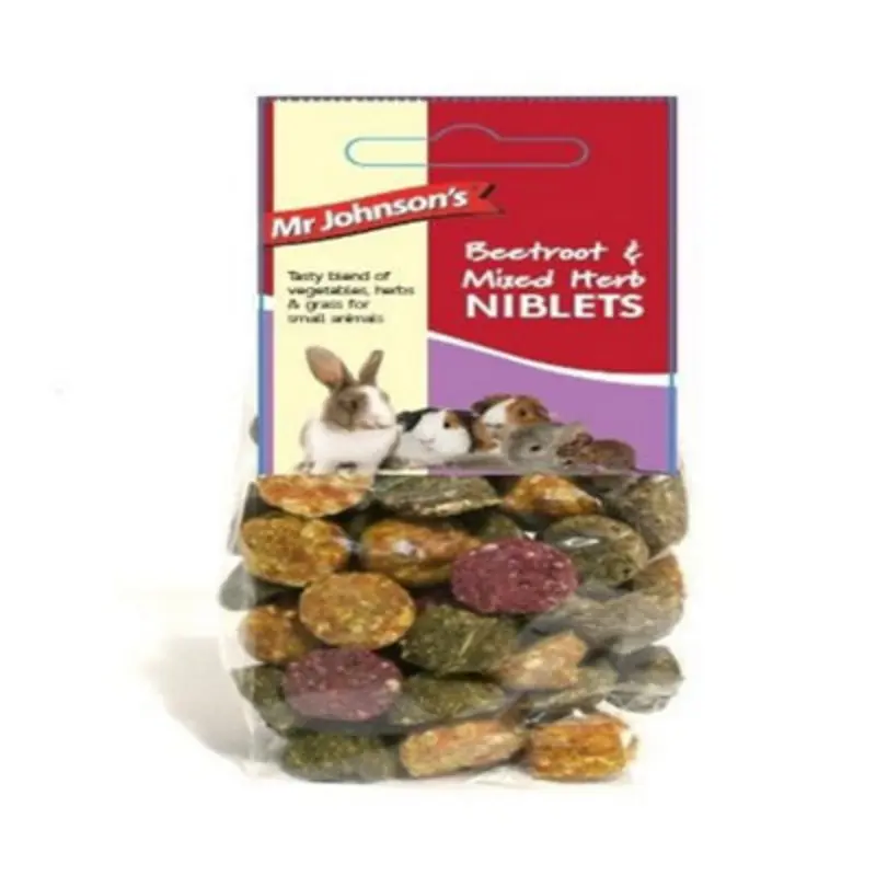 B&Q Mr Johnsons Beetroot Mixed Herbs Niblets (Pack Of 8) 140G