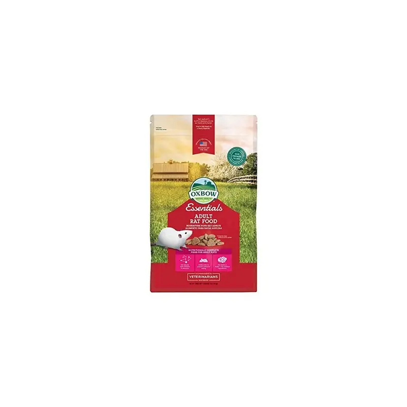 Oxbow Essentials Adult Rat Food - All Natural Adult Rat Food - 3 Lb. 3Lb