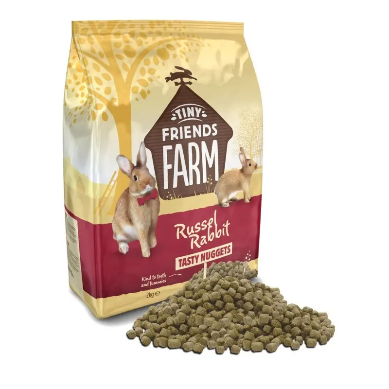 Tiny-Friends Tiny Friends Farm Russel Rabbit Tasty Nuggets, 2 Kg 2Kg