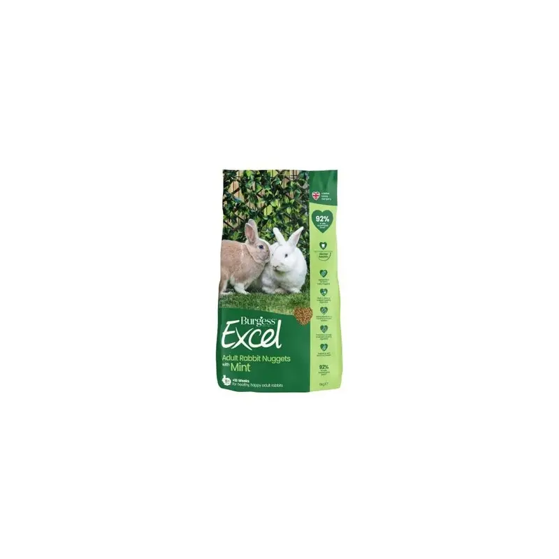 Excel Green Rabbit Food, 9 Kg (Pack Of 1) 9Kg