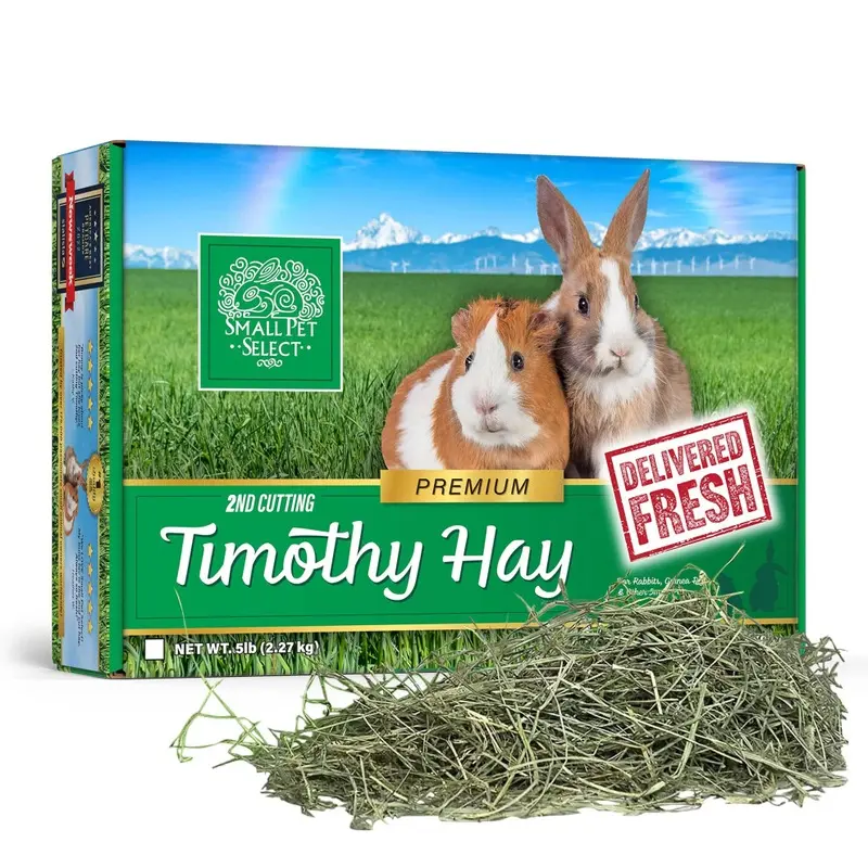 Pet Select 2Nd Cutting Timothy Hay Pet Food 5Lb (2.26Kg) Small