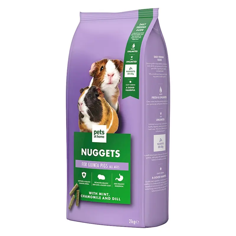 Pets At Home Nutri Pressed Guinea Pig Nuggets 2Kg