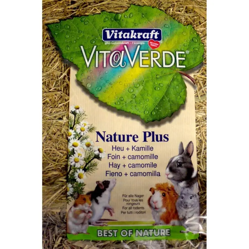 Vitakraft Vita Verde Hay & Camomile 500G