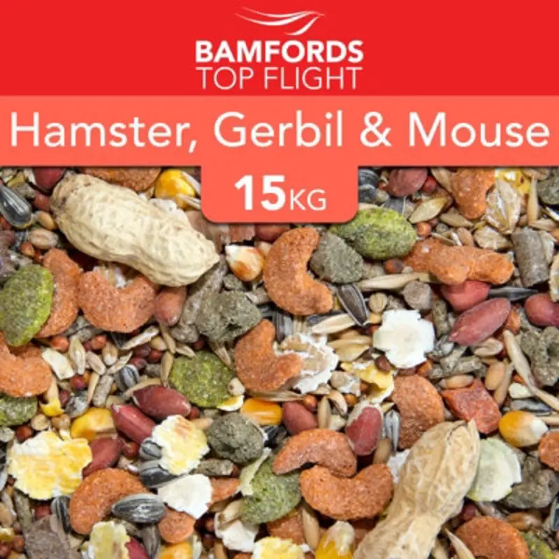 B&Q Bamfords Hamster, Gerbil & Mouse Food Mix 15Kg