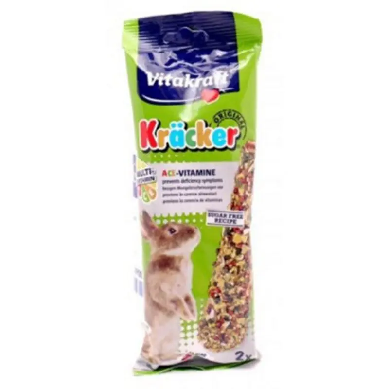 B&Q Vitakraft Krcker Multivitamin 2Pk Rabbit (Pack Of 5)