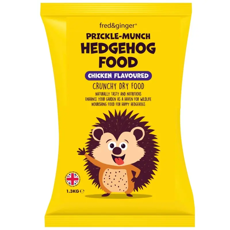 Fred & Ginger Dry Hedgehog Food Chicken Flavoured Naturally Tasty And Nutritious 1.3Kg