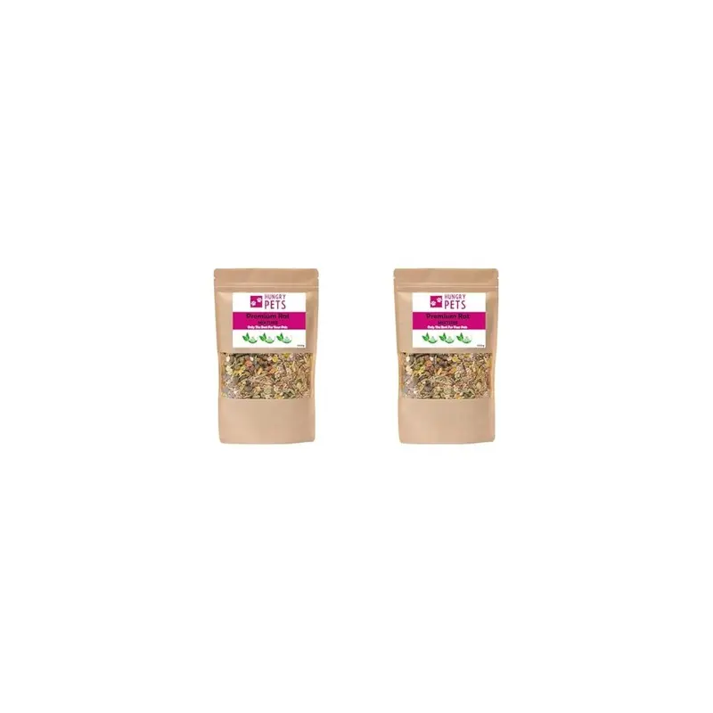 Hungry Pets Premium Rat Food, (Pack Of 2) 500G