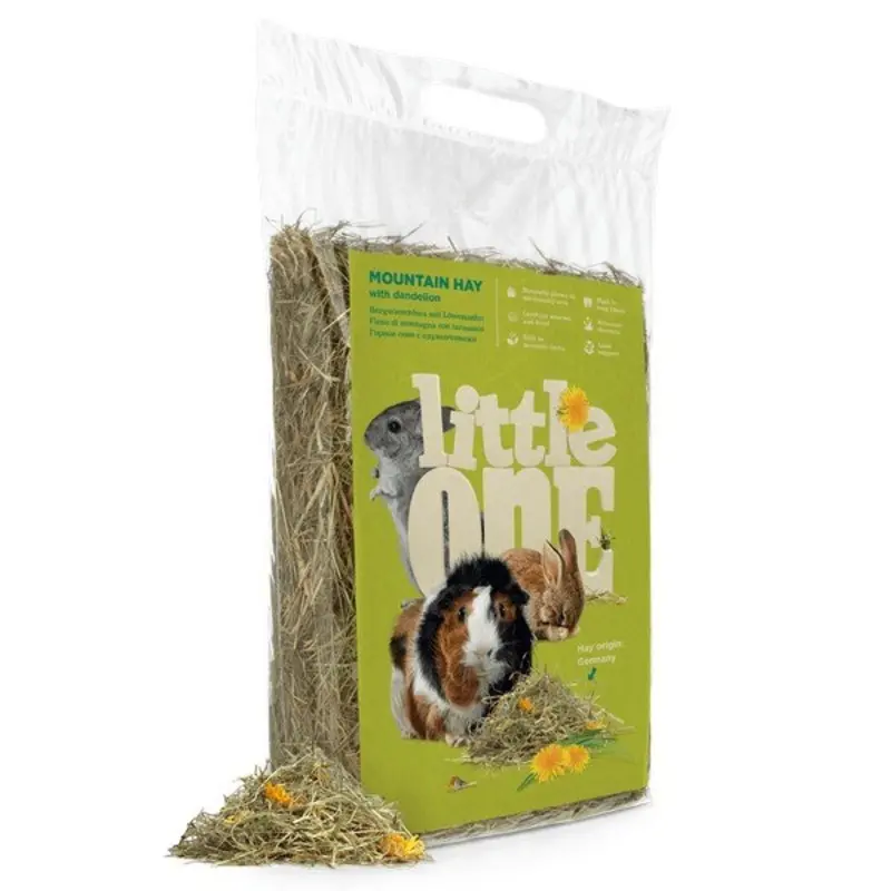 Little One Mountain Hay With Dandelion, Not Pressed - 400G