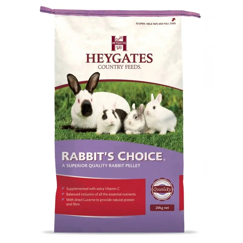 Heygates Rabbit Choice Pellets 20Kg