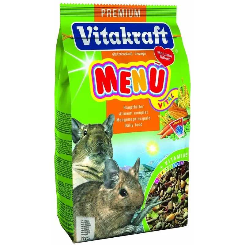 Vitakraft Menu Degu Food - Dry - Bag 600G