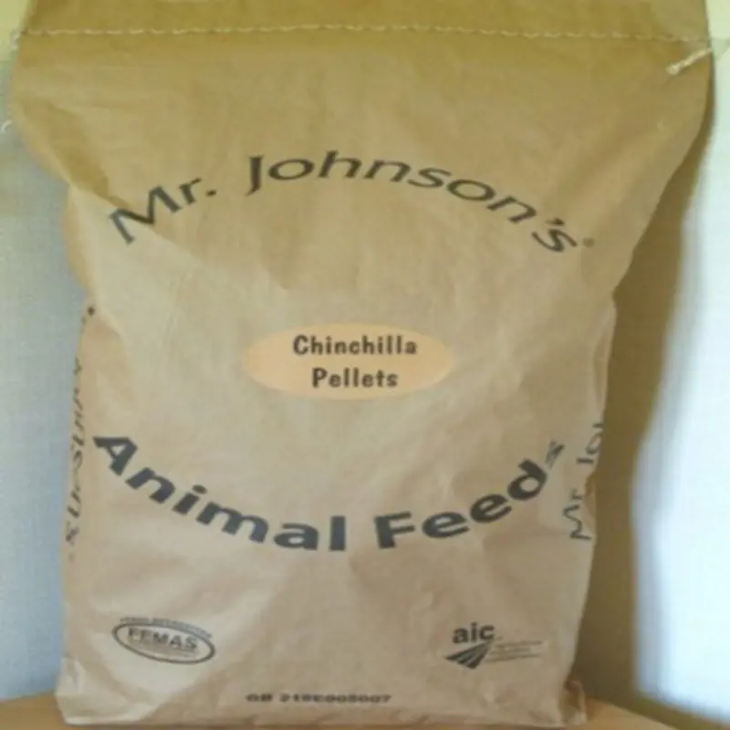B&Q Mr Johnsons Chinchilla & Degu Pellets 20Kg