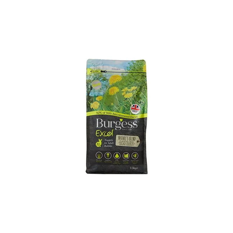 Excel Burgess Natures Blend Rabbit Food, 1.5 Kg 1.5Kg