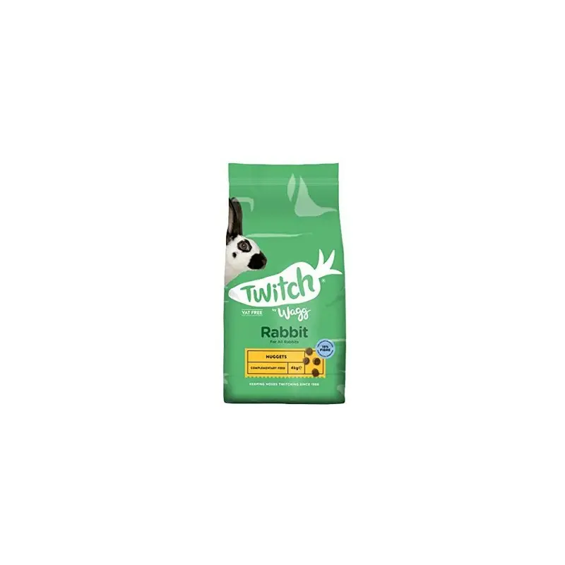 New Wagg Twitch Rabbit Food, 4 Kg, Pack Of 3 4Kg