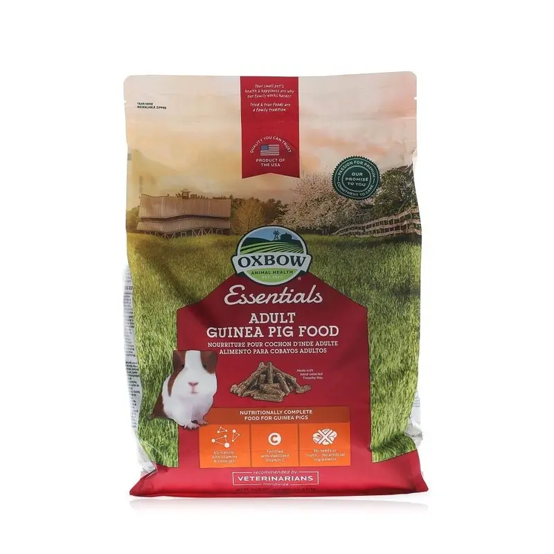 Oxbow Essentials Cavy Cuisine Adult Guinea Pig Food - Bag 4.5Kg