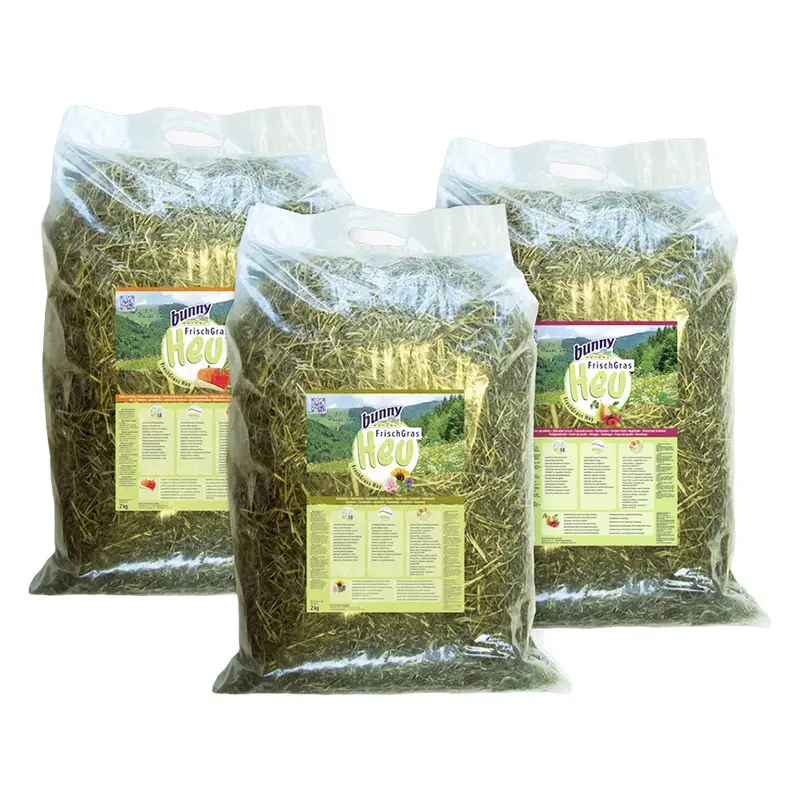 Bunnynature Bunny Freshgrass Hay Special Editions - Summer Pack: 3 X 2Kg