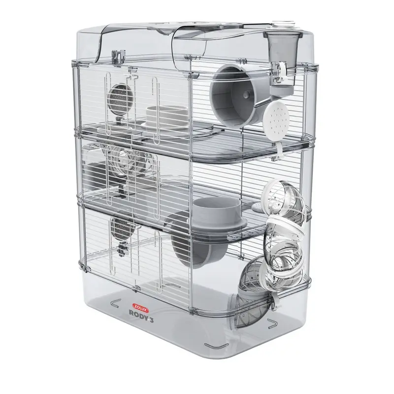 Zolux Blanc Cage For Rodents Rody3 Trio Small