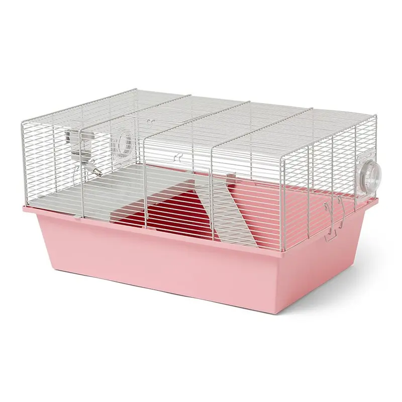 Pets At Home Habitat 1 Dwarf Hamster & Mouse Cage Pink