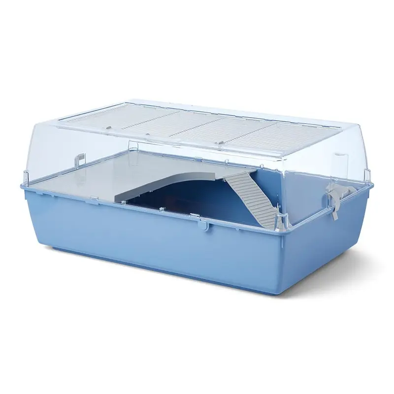Pets At Home Plastic Home 2 Dwarf Hamster & Mouse Cage Blue