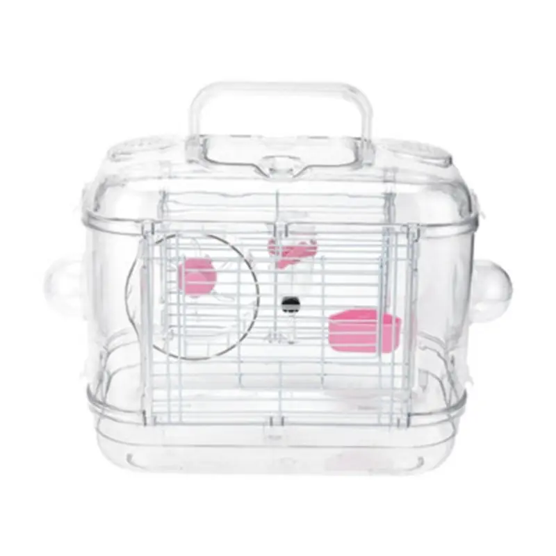 Thehotsale Clear Portable Transparent Hamster Cage W X 26Cm D X 20Cm H 31Cm