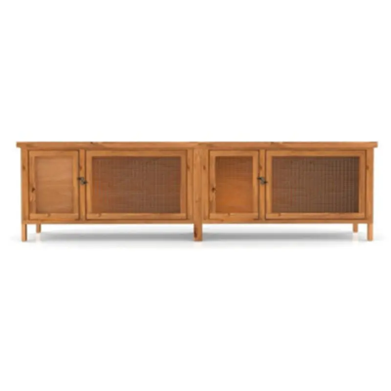 B&Q Orpington Inside-Outside Fully Assembled Hutch (6Ft 6Ft