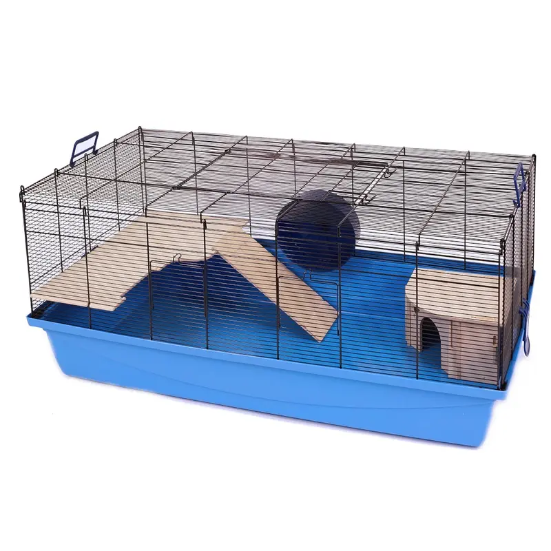 Skyline Rodent Cage Barney - Light Blue: L 100 X W 56 X H 46 Cm