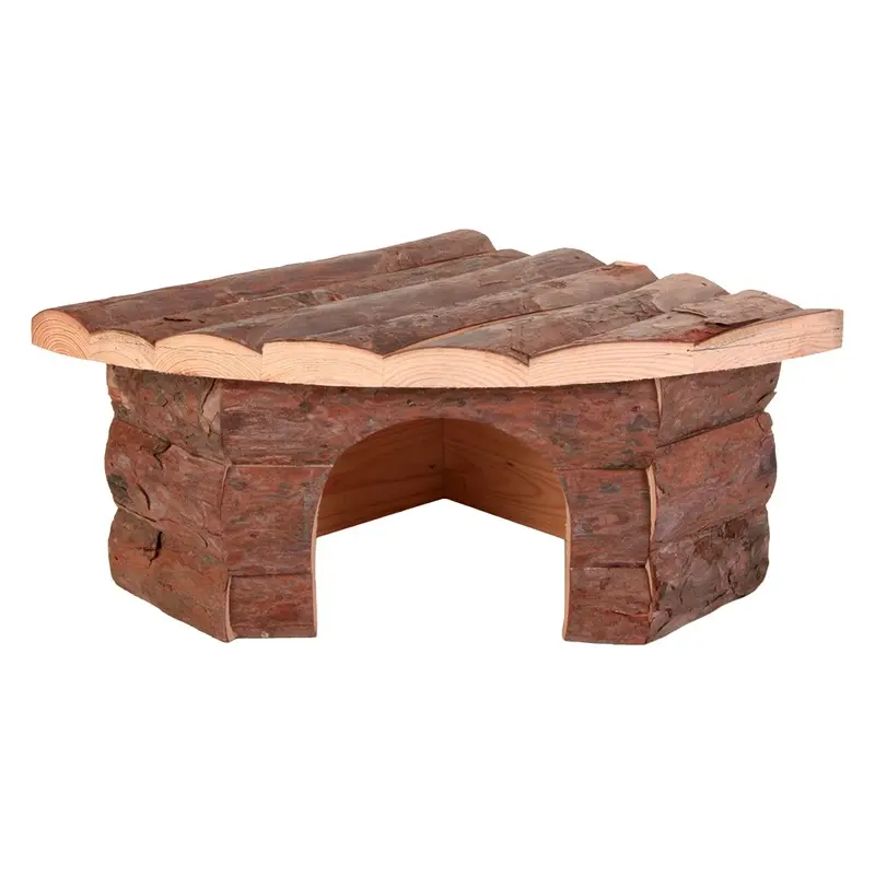 Zooplus Exclusive Corner Cabin For Small Pets - 32 X 21/21 X 13 Cm (L X W X H)