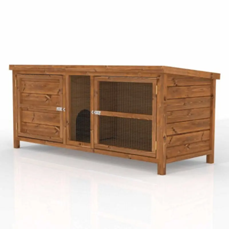 B&Q Sandhurst Rabbit & Guinea Pig Hutch 5Ft