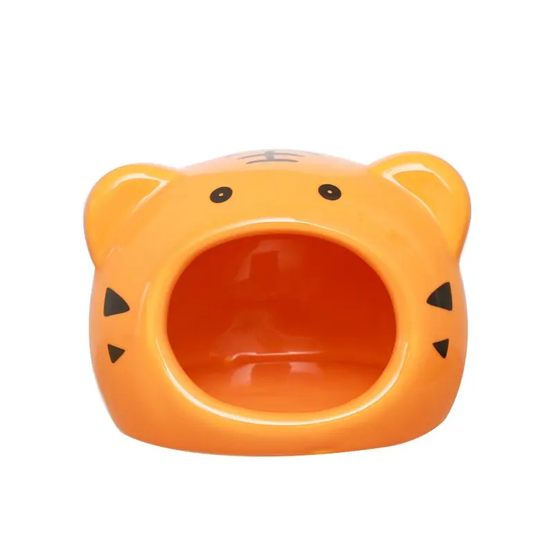 (yellowtiger) Hamster Ceramic House And Refreshing Multiple Color For Sleeping Choices