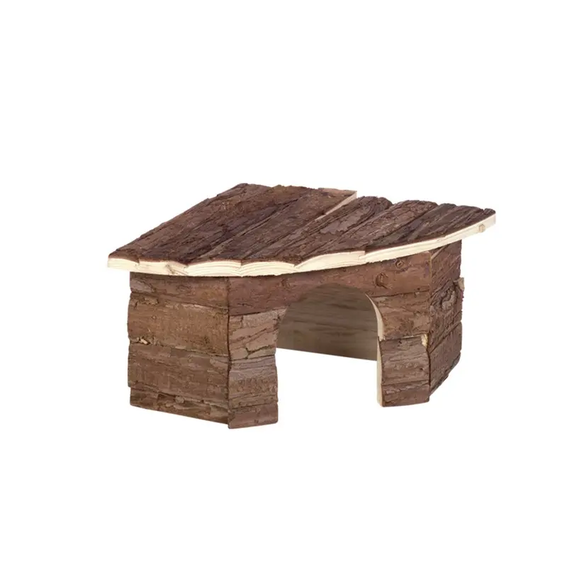 Nobby Pet Marron Wooden Rodent Shelter Woodland Patty Size 21