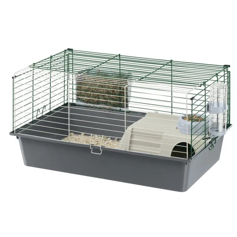 Ferplast Cavie 60 Guinea Pig Cage Mixed Colours - 58 X X 31.5Cm Grey/Blue Size 38