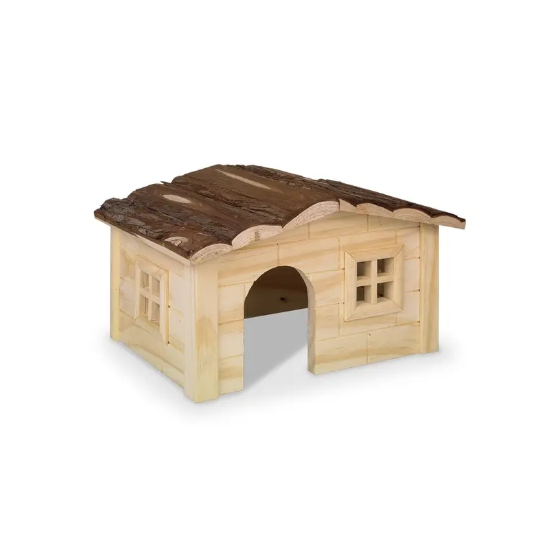 Nobby Pet Beige Wooden Cage For Rodents Woodland Dinky Size 20