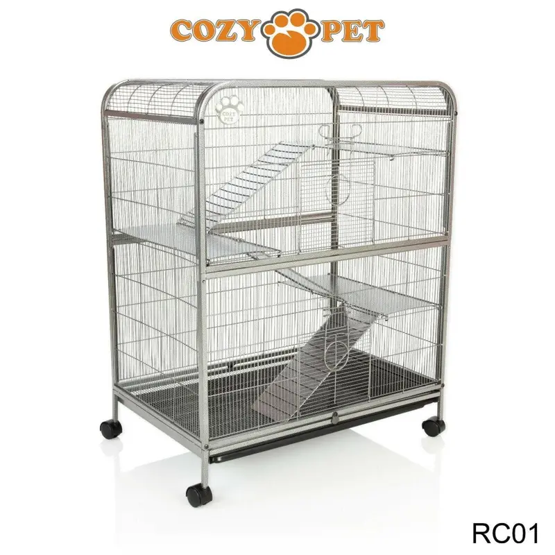Cozy Pet Rodent Cage By Rat Ferret Chinchilla Degu And Pets Rc01 Small